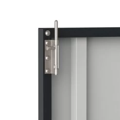 Abri à Vélos En Acier Anthracite Monopente 2,05m² + Kit D'ancrage - DURAMAX -Jardin Et Extérieur abri a velos en acier anthracite monopente 205m kit d ancrage duramax 3