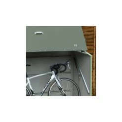 Jardin Et Extérieur -Jardin Et Extérieur abri a velos en metal sesame 1500l vert 141m trimetals 1