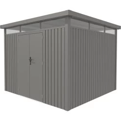 Abri De Jardin En Acier Galvanisé Kosto 8,64m² + Kit D'ancrage - X-Métal -Jardin Et Extérieur abri de jardin en acier galvanise kosto 864m kit d ancrage x metal 3