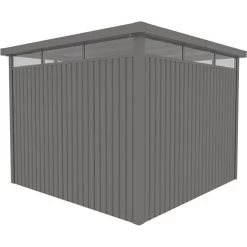 Abri De Jardin En Acier Galvanisé Kosto 8,64m² + Kit D'ancrage - X-Métal -Jardin Et Extérieur abri de jardin en acier galvanise kosto 864m kit d ancrage x metal 4