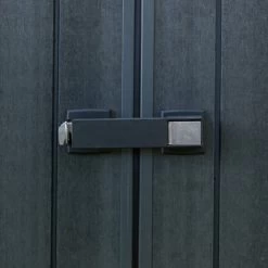 Abri Monopente En Résine Brossée Brossium 7,4m² + Plancher KETER -Jardin Et Extérieur abri en resine brossee monopente brossium 6m plancher keter 2