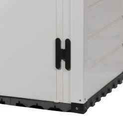 Abri Monopente 1,32m² En PVC Avec Plancher Evo Tuscany 100 – Garofalo -Jardin Et Extérieur abri monopente 132m en pvc avec plancher evo tuscany 100 garofalo 5