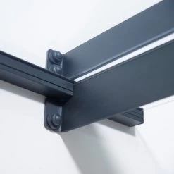 Auvent Marquise En Acrylique Gris Clair NANCY™ 3000 – Canopia By Palram -Jardin Et Extérieur auvent marquise en acrylique gris clair nancy 3000 canopia 5