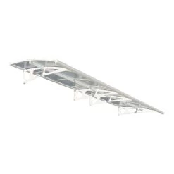 Auvent Marquise En Acrylique 3 Mm Bordeaux™ 4460 – Palram - Canopia -Jardin Et Extérieur auvent marquise en polycarbonate 3 mm bordeaux 4460 palram 3