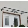 Auvent Marquise Transparent AQUILA™ 3000 - Palram - Canopia -Jardin Et Extérieur auvent marquise transparent aquila 3000 palram
