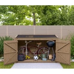 Coffre De Jardin En Bois Traité 28mm 2000L LARGO Noir - Gardy Shelter 13 Coffre De Jardin En Bois Traité 28mm 2000L LARGO Noir - Gardy Shelter -Jardin Et Extérieur coffre de jardin en bois traite 28mm 2000l largo noir gardy shelter 5