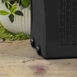 Coffre De Jardin En Résine Anthracite 270L Samoa – Keter -Jardin Et Extérieur coffre de jardin en resine anthracite 270l samoa keter 5
