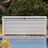 Coffre De Piscine En Résine Blanc 455L Pool Box – Keter -Jardin Et Extérieur coffre de piscine en resine blanc 455l pool box keter