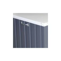 Coffre De Rangement En Métal Anthracite 800L DURAMAX -Jardin Et Extérieur coffre de rangement en metal anthracite 800l duramax 5