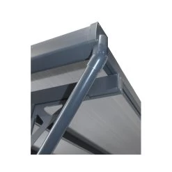 Descentes De Gouttières Grises Pour Toit De Terrasse X-METAL -Jardin Et Extérieur descentes de gouttieres grises pour toit de terrasse x metal 2