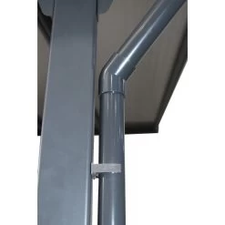 Descentes De Gouttières Grises Pour Toit De Terrasse X-METAL -Jardin Et Extérieur descentes de gouttieres grises pour toit de terrasse x metal 3