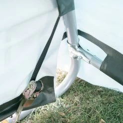 Garage Démontable 18,3m² à Toit Arrondi En Acier Et Polyéthylène Vert – Shelter Logic -Jardin Et Extérieur garage demontable 183m a toit arrondi en acier et polyethylene vert shelter logic 2