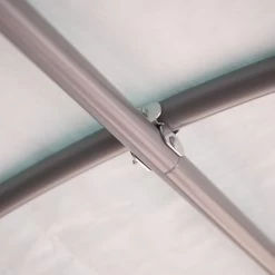 Garage Démontable 18,3m² à Toit Arrondi En Acier Et Polyéthylène Vert – Shelter Logic -Jardin Et Extérieur garage demontable 183m a toit arrondi en acier et polyethylene vert shelter logic 5