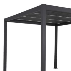 Kit éclairage 2 Lames Anthracite LEDS 3m + Télécommande Pour Pergola Ombrea -Jardin Et Extérieur kit eclairage 2 lames leds 3m telecommande pour pergola ombrea 4