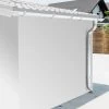Kit Gouttières Blanc - Pack Prêt à La Pose Pour Abri Grosfillex 11,2m²