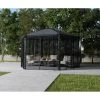 Moustiquaire En Polyester Léger Pour Pergola Roma™ Et Monaco™- Palram - Canopia -Jardin Et Extérieur moustiquaire en polyester leger pour pergola roma palram
