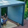 Store Latéral Anthracite 300cm Pour Pergola Bioclimatique En Alu Ombrea -Jardin Et Extérieur store lateral anthracite 300cm pour pergola bioclimatique en alu ombrea